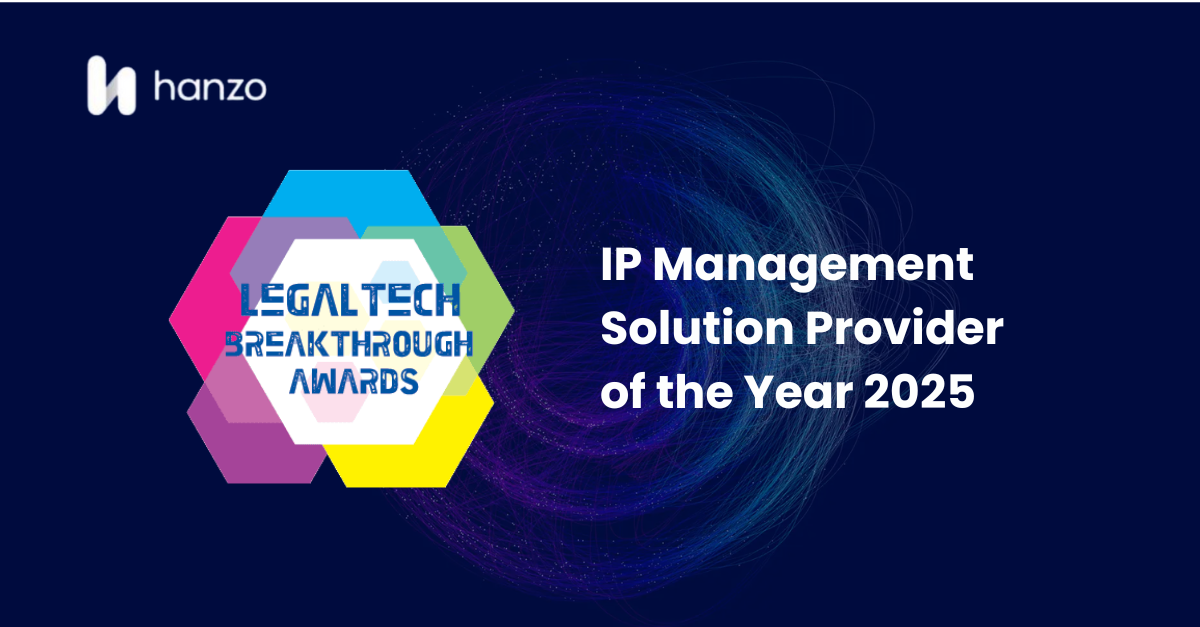 Hanzo named ‘IP Management Solution Provider of the Year’ By LegalTech Breakthrough