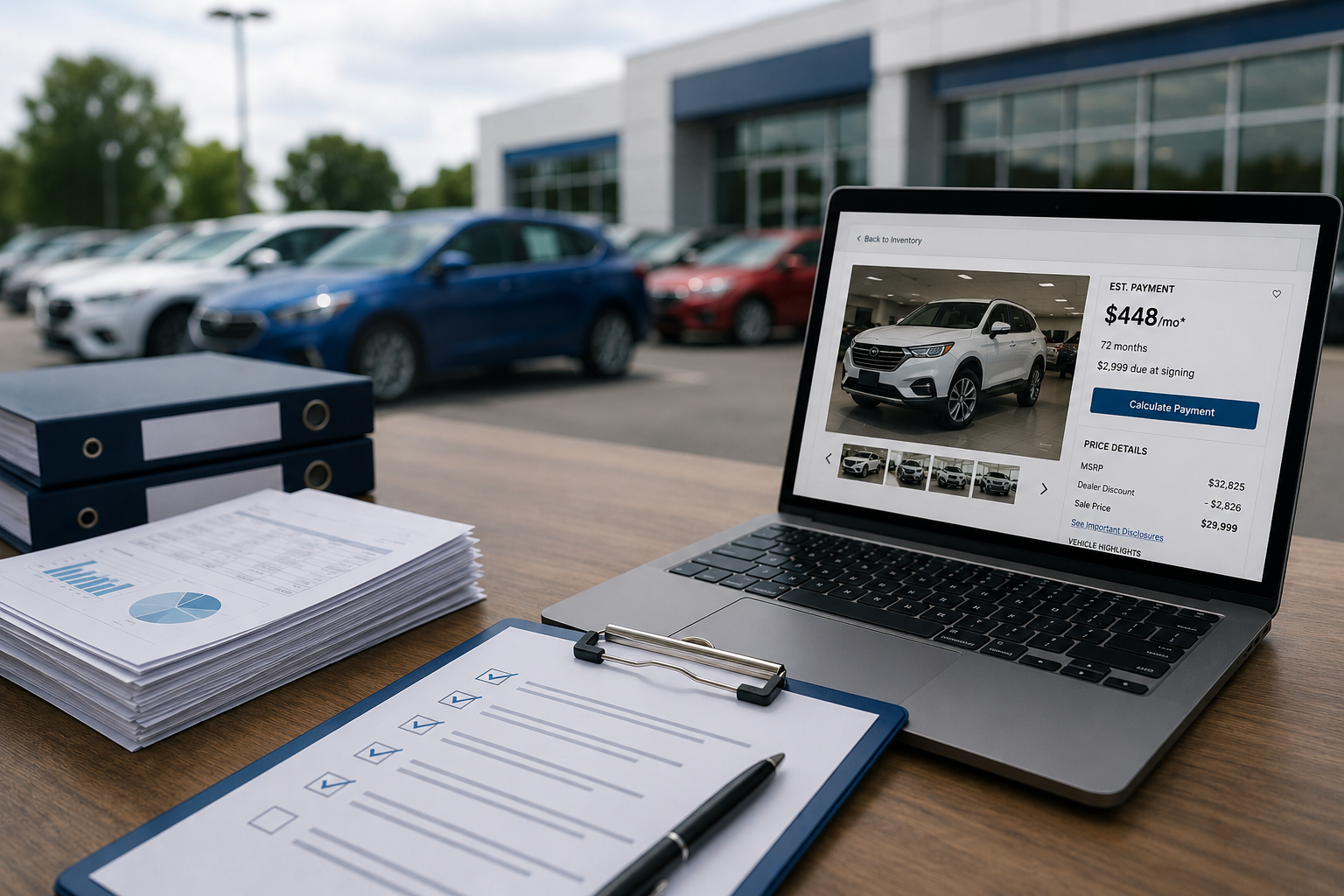 car dealership